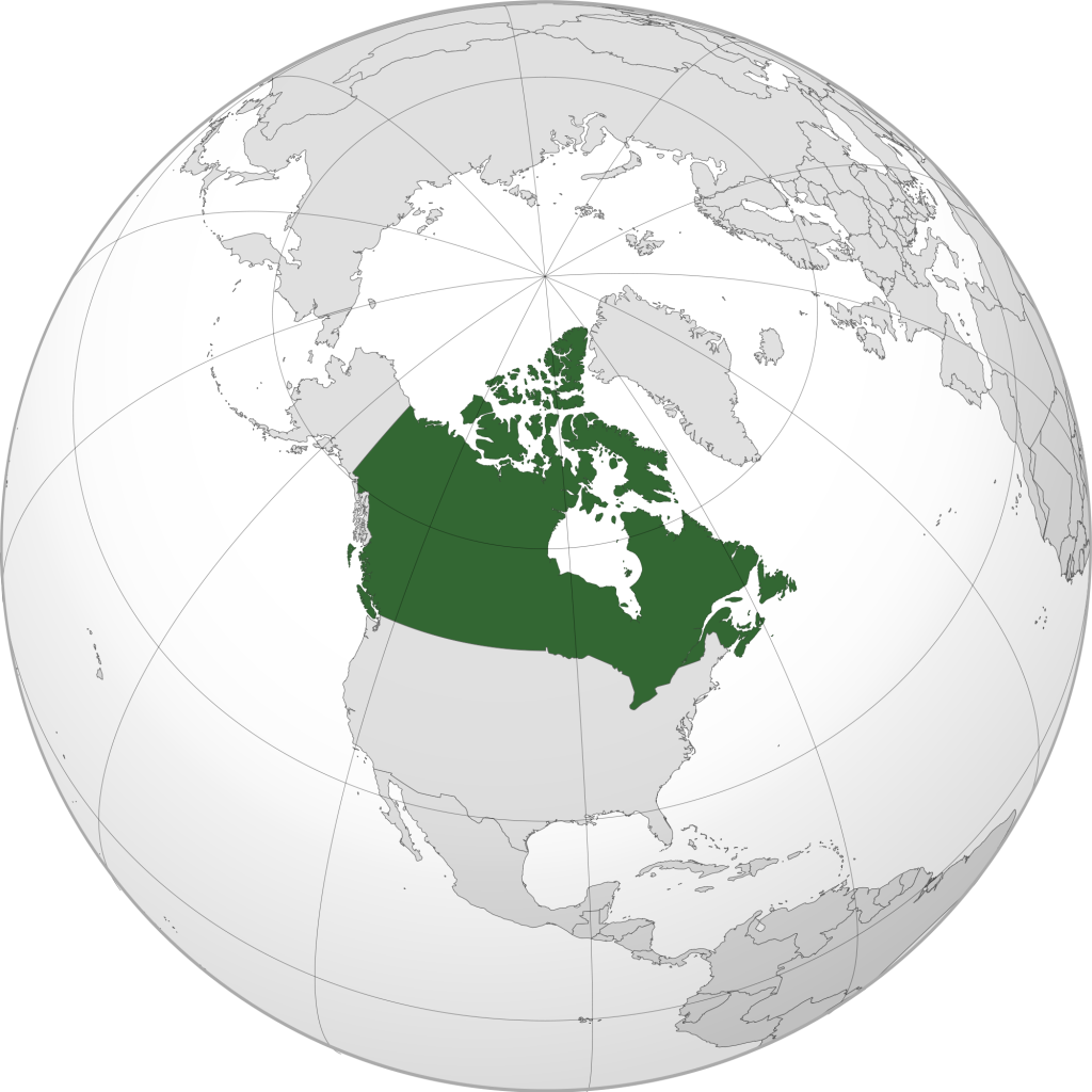 Dünya Haritası Kanada